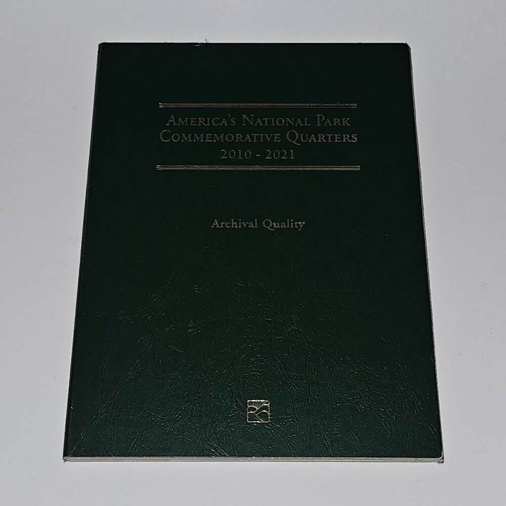 America's National Park Commemorative Quarters 2010-2021 Coin Folder Album EMPTY